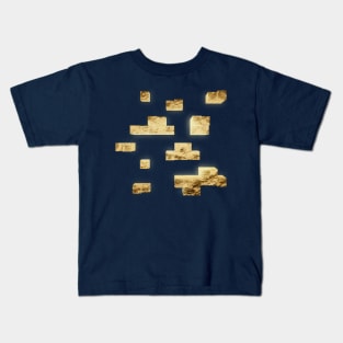 Gold Ore - 3D Kids T-Shirt